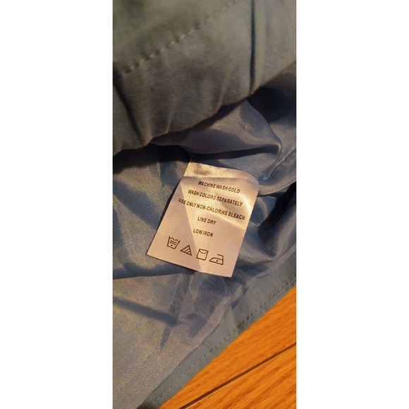 Roaman's Baby Blue Hooded Jacket Size Women Size 4X - Picture 9 of 9